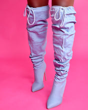 Load image into Gallery viewer, Denim Over The Knee Boots
